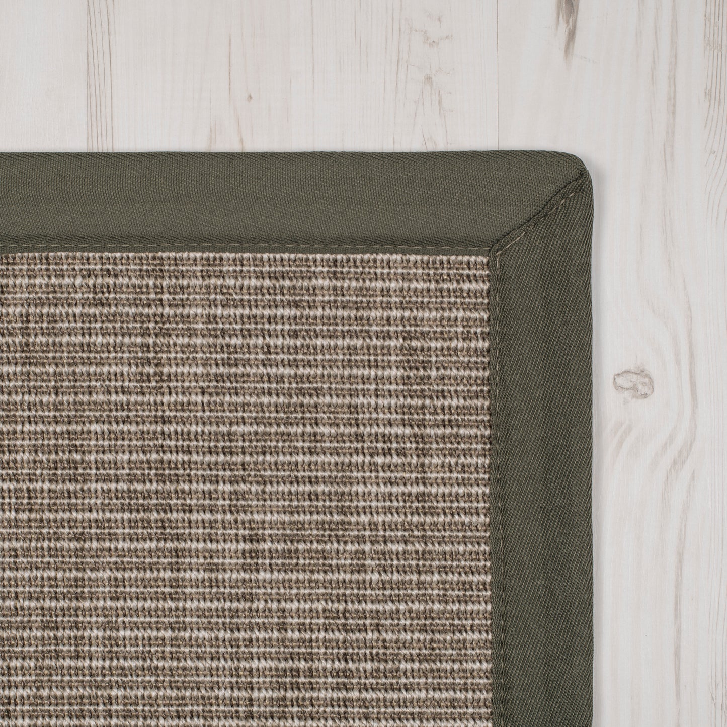 Brunswick Rug with Lichen Binding 110cm x 60cm (RMR)