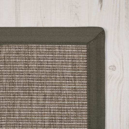 Brunswick Rug with Lichen Binding 110cm x 60cm (RMR)
