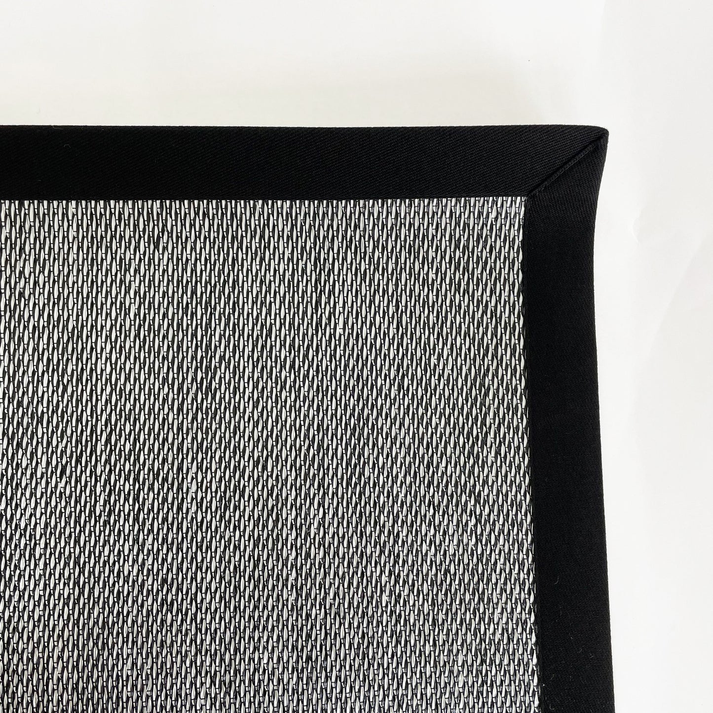 Graphite Rug with Black Binding 150cm x 90cm (RMR)