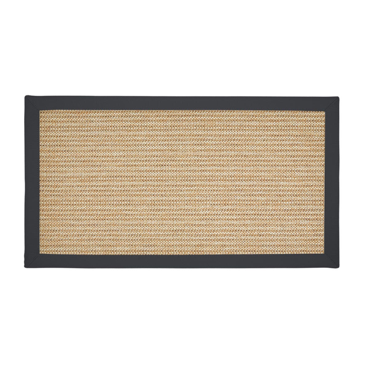 Amarillo Rug with Charcoal Binding 180cm x 120cm (RMR)