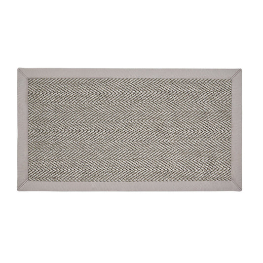 Bar Harbor with Oatmeal Binding 150cm x 90cm (RMR)