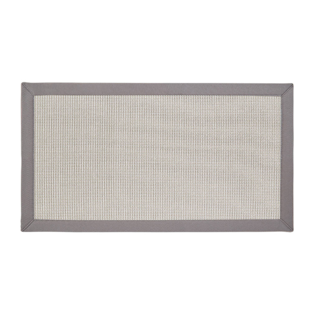 Cooperstown Rug with Bark Binding 235cm x 165cm (RMR)