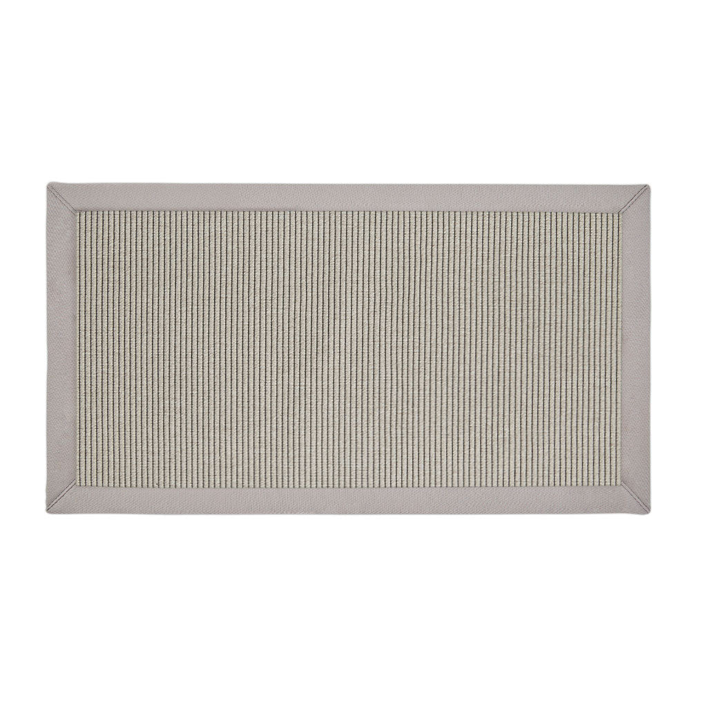 Long Island Hampton Rug with Oatmeal Binding 175cm x 115cm (RMR)