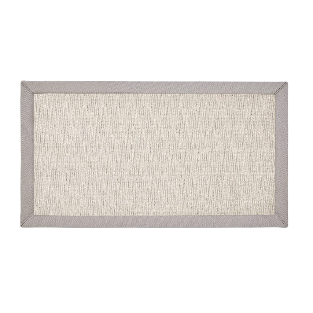 Portobello with Oatmeal Binding 235cm x 35cm (RMR)