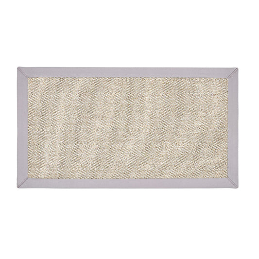 Stockbridge with Taupe Binding 180cm x 120cm (RMR)