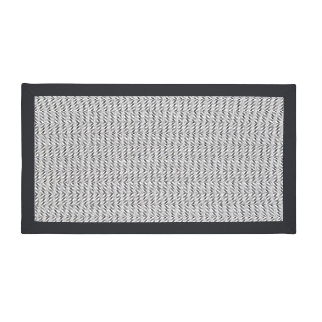 Sugar Hill Rug with Charcoal Binding 145cm x 85cm (RMR)
