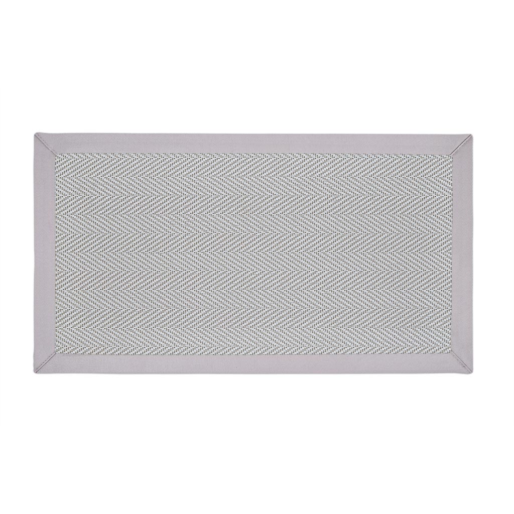 Sugar Hill Rug with Taupe Binding 235cm x 65cm (RMR)