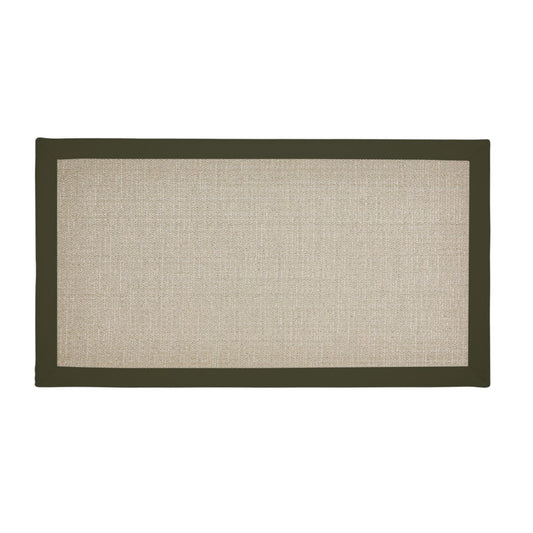 Truffle Rug with Lichen Binding 110cm x 60cm (RMR)