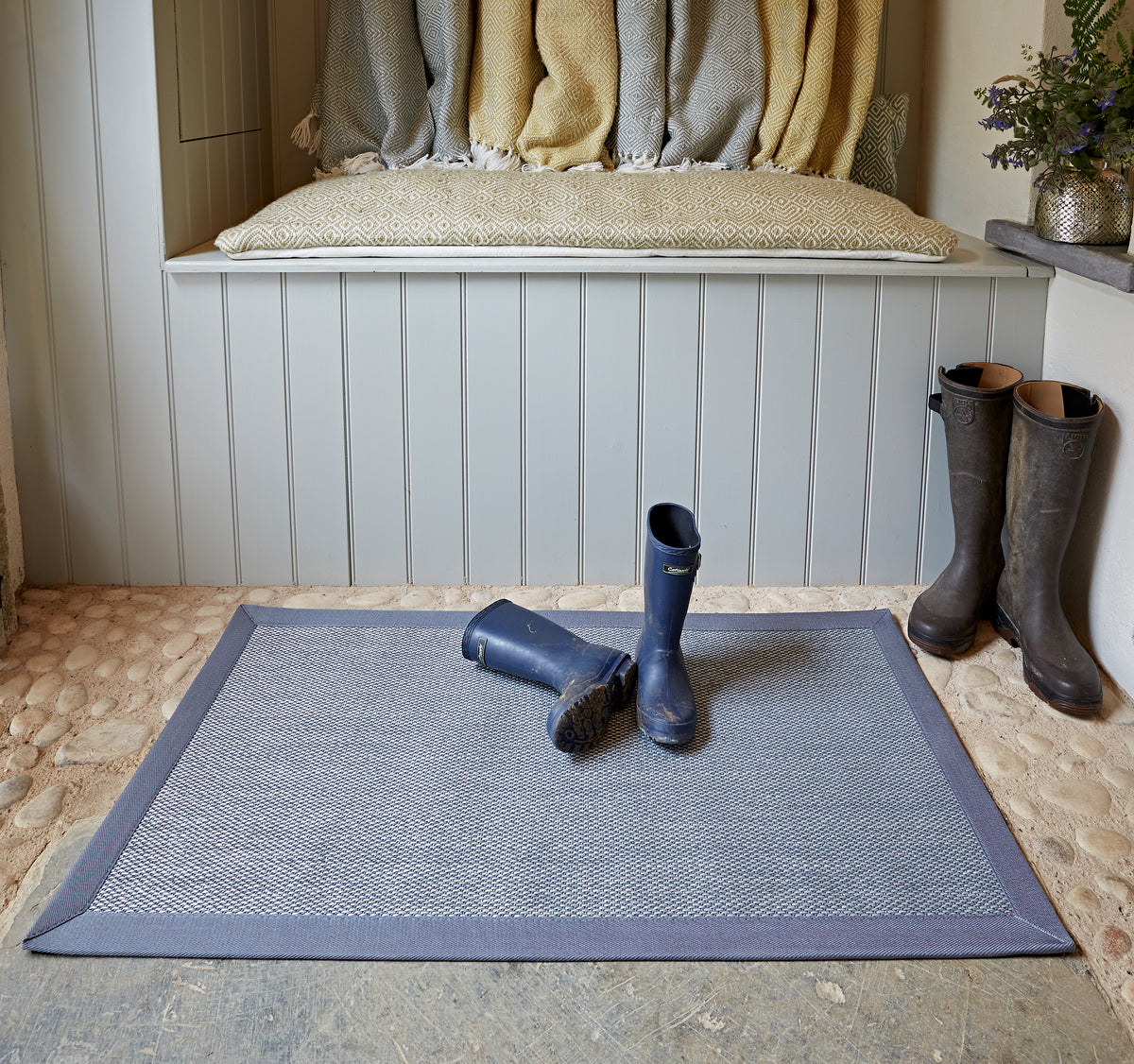 Savannah Steel Rug (Mercury)