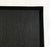 Black Rug with Black Binding 142cm x 69cm  (RMR)