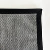 Graphite Rug with Black Binding 110cm x 50cm (RMR)
