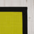 Lime Rug with Black Binding 145cm x 70cm(RMR)
