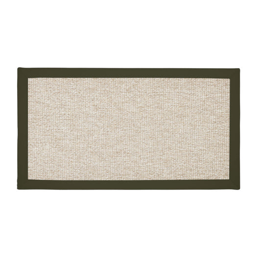 Augusta Rug with Lichen Binding 105cm x 55cm  (RMR)