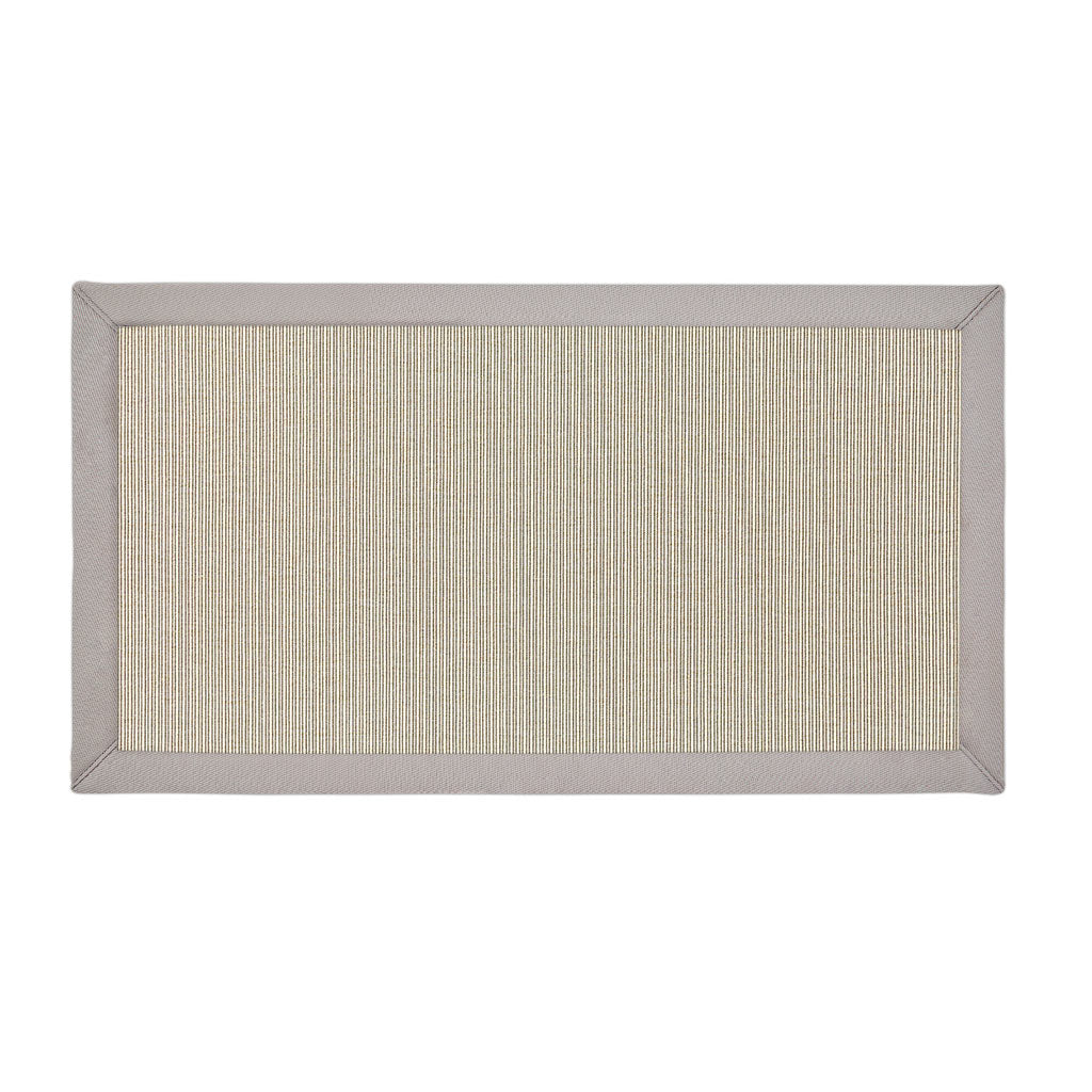 Hudson Rug with Oatmeal Binding 105cm x 55cm (RMR)