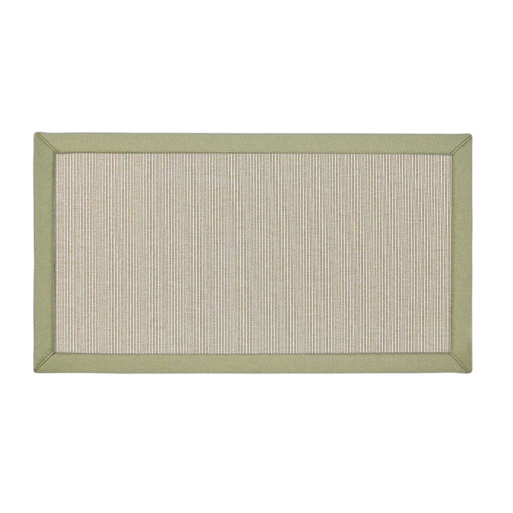 Hudson Rug with Pistachio Binding 105cm x 55cm (RMR)